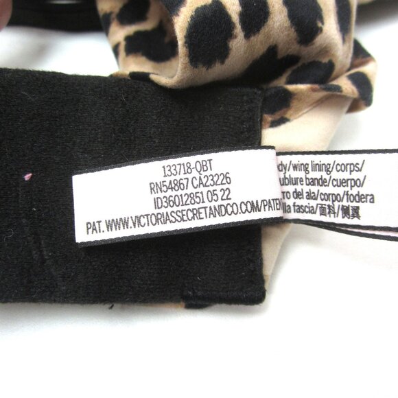 Victorias Secret Love Cloud 42C Lightly Lined Full Coverage Bra Animal Print - Picture 5 of 6